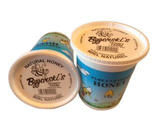 Bygarski's Honey Farm one kilogram container